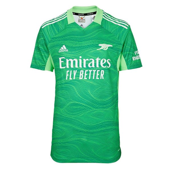 Tailandia Camiseta Arsenal Portero 2021/2022 Verde